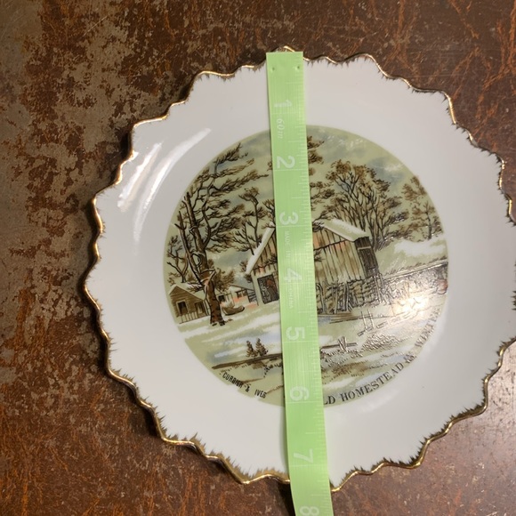 Vintage Currier & Ives for Dan Breckner & Co. Decorative Plate - Picture 7 of 13